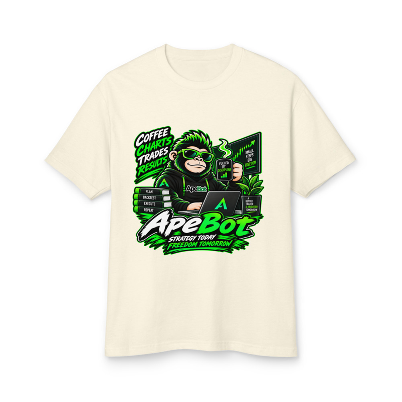 Coffee & Charts Heavyweight Tee alternate view 2